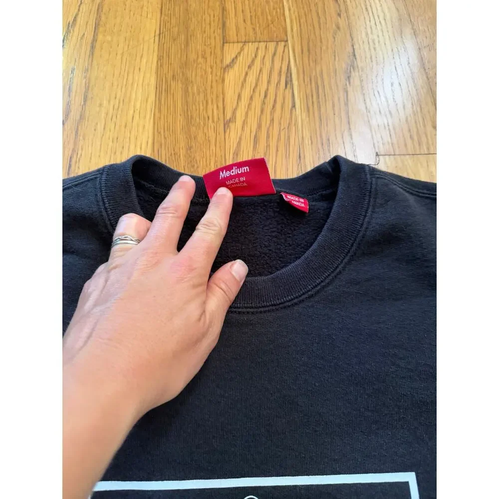 Supreme Crew Neck Cotton Sweatshirt